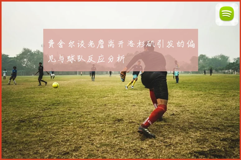 费舍尔谈老詹离开洛杉矶引发的偏见与球队反应分析